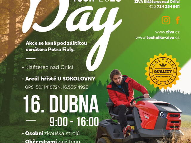 ŽIVA Day Tour 2026: Vyzkoušejte si špičkovou techniku v akci!