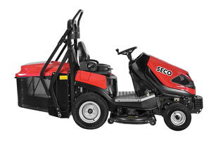 Zahradní traktor SECO MP 122D - pohled z boku 10