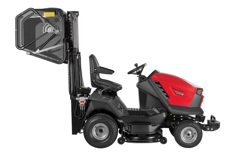 Zahradní traktor Starjet P6 4x4 PRO - boční pohled 6