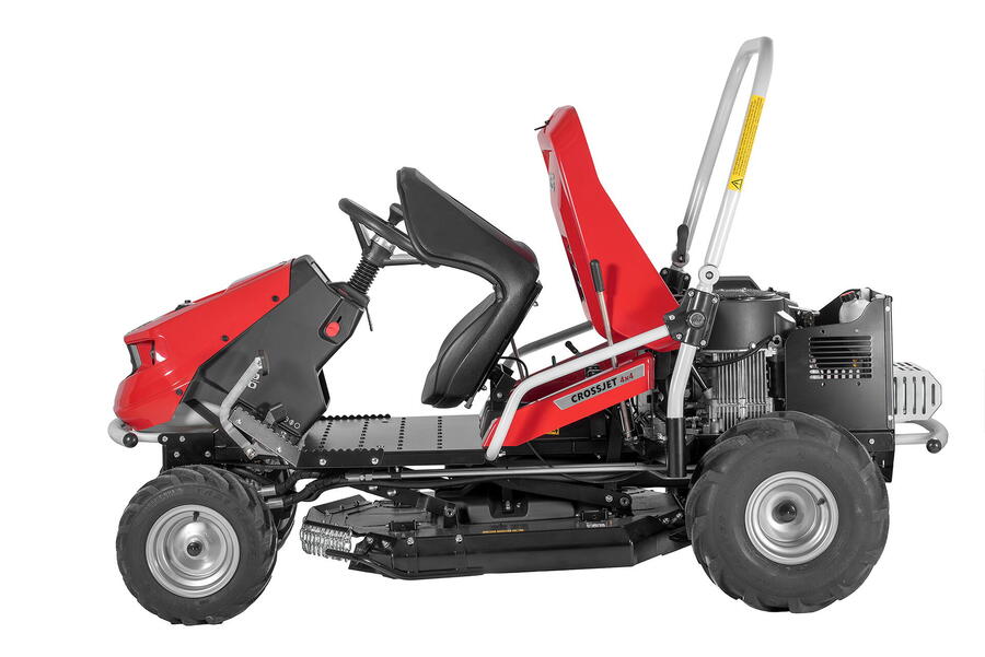Travní mulčer Crossjet 4x4 - boční pohled 2