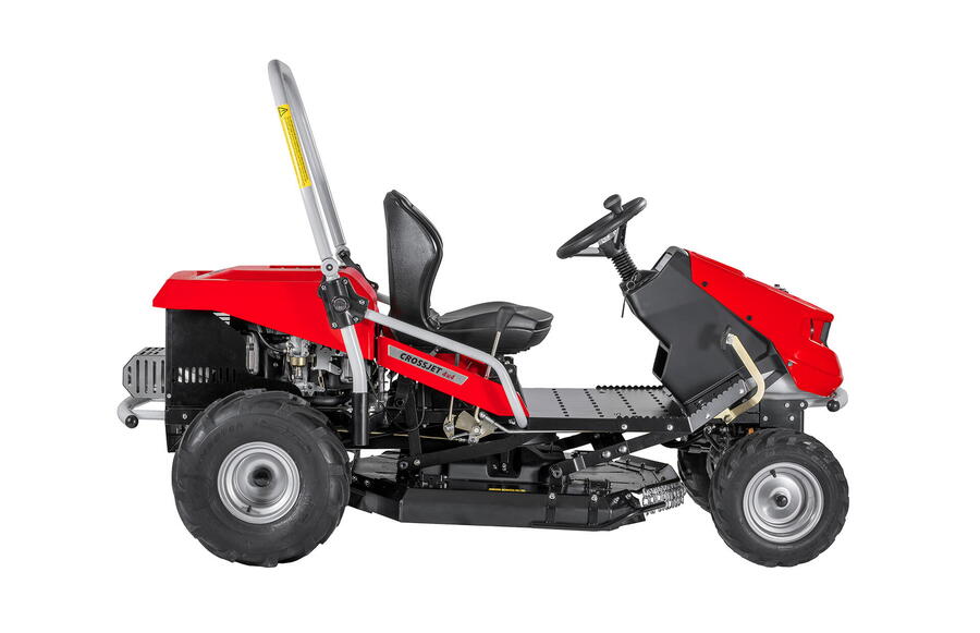 Travní mulčer Crossjet 4x4 - boční pohled