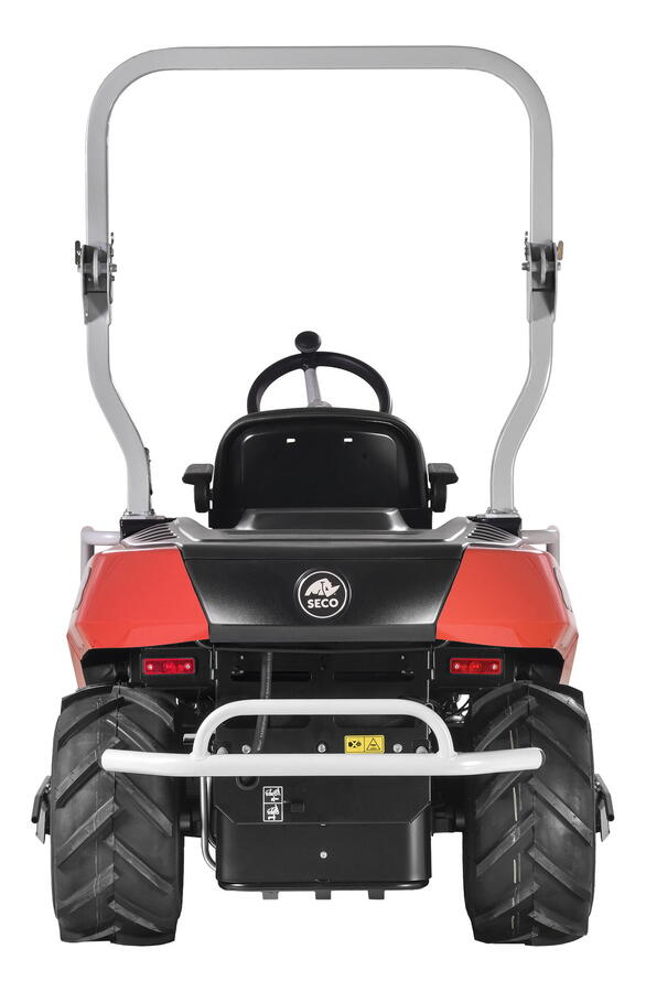Travní mulčer Goliath 4x4 - zadní pohled