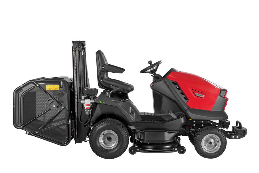 Zahradní traktor Starjet P6 4x4 PRO - boční pohled